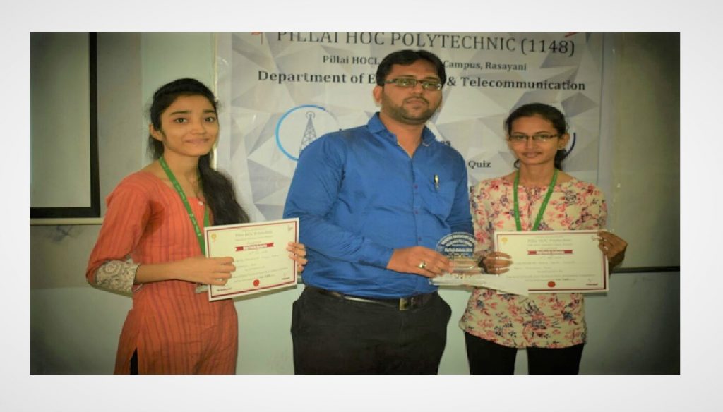 First Prize in Technical Paper Presentation Organised by Pillai HOC Polytechnic.jpg picture